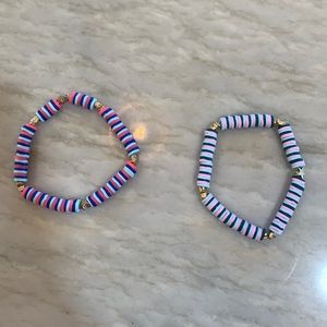 Preppy VSCO girl star bracelets